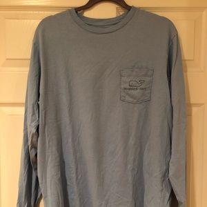 Vineyard Vines Light blue long sleeve, size M